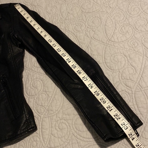 Blank NYC Black Vegan Leather Moto Jacket - Picture 9 of 12